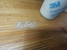 Collant autocollant signature