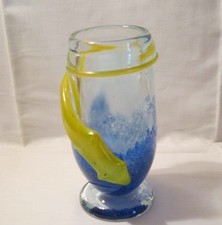 VASE ANCIEN EN VERRE SOUFFLE