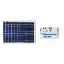 Kit solaire photovoltaïque 10W 12V PWM régulateur 5A EpEver