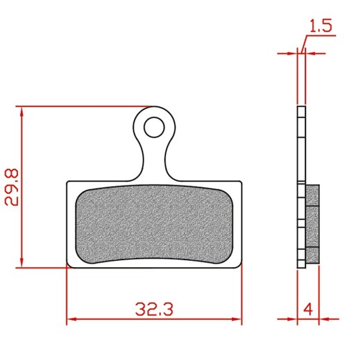 Plaquette frein velo - plaquette,