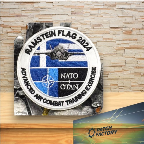 écusson brodé otan ramstein - brodé,