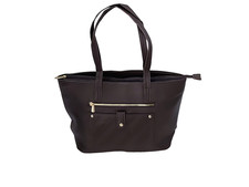 Sac à Main - Femme - Fabriqué en France - Grande Capacité - Cuir - Marron