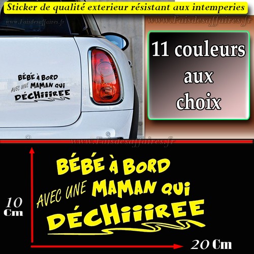 Sticker autocollant bébé - sticker,