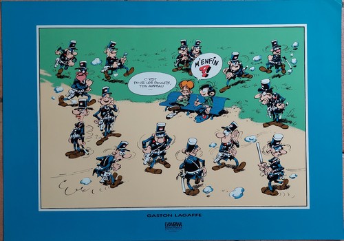 André franquin sérigraphie - franquin,
