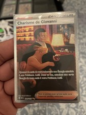 Carte Pokémon Charisme de Giovanni 204/165 EV3.5