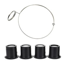  1 ensemble de loupes de réparation de montres, différentes forces, outils de