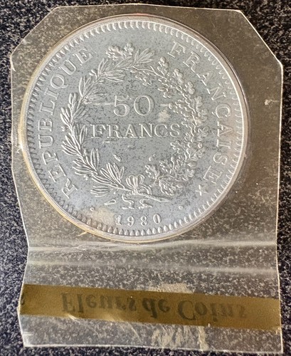 Francs hercule 1980 fdc - 50,