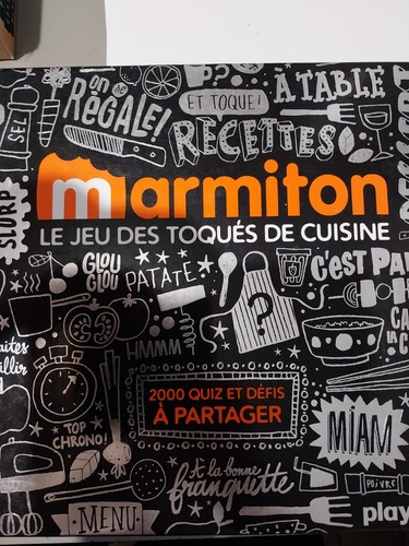 Jeu société marmiton le - jeu,