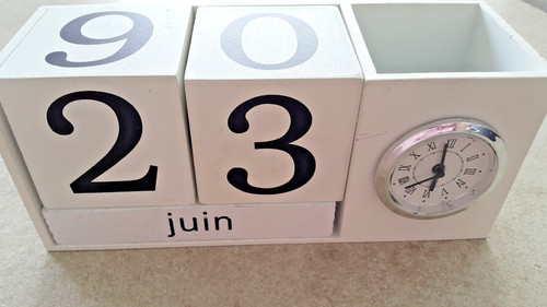 Calendrier perpétuel avec - e1,