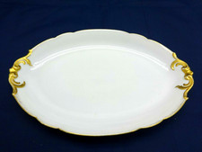 Plat À Servir Ovale Antique
