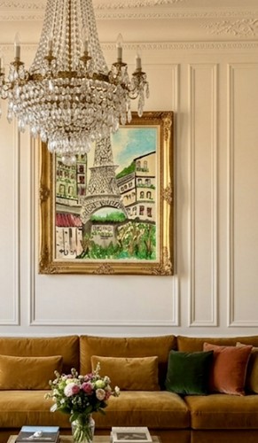 Tableau peinture acrylique sur - acrylique,