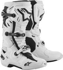 Bottes Alpinestars Tech 10 Superventilées 13 Blanches