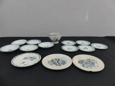 Dînette Enfant Poupée Vaisselle Assiettes Jouet Jeux Ancien Faïence XIXeme