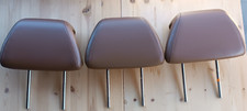 3 appuie-tête siege arriere simili cuir marron Citroen grand C4 Picasso I