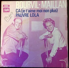Disque 45T- BOURVIL - MAILLAN
