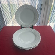 4 assiettes plates Philippe