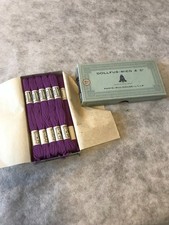 BOITE 11 ECHEVEAUX FIL A BRODER DMC DOLLFUS MIEG & CIE