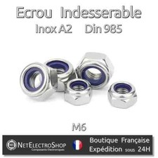 Écrou Frein Hexagonal M6