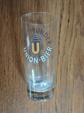 - N°308)    ANCIEN VERRE A BIERE  - 20cls - UNION BIER DORTMUNDER -
