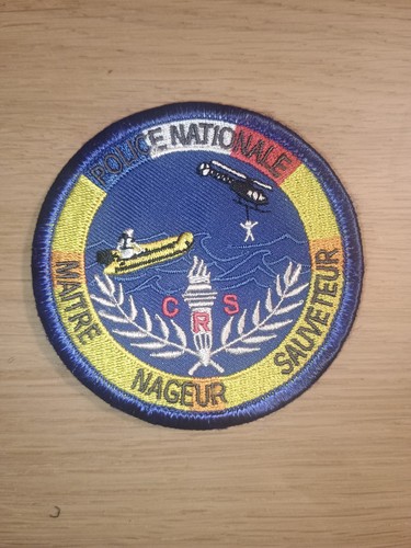 Ecusson tissu police nationale