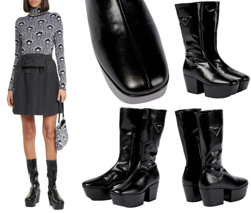 Prada stiefel platform - prada,