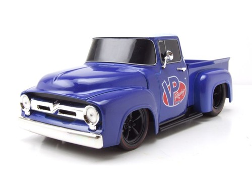 Ford 100 pickup 1956 - f-100, bleu