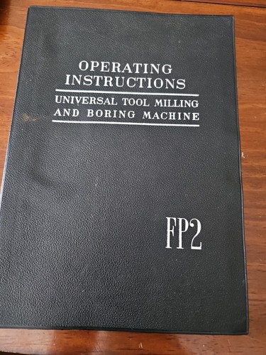 Original 1965 deckel fp2 - deckel,