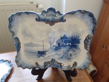 Cadre en faience ancienne 