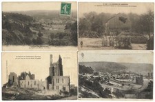 ARGONNE lot de 4 CPA combats