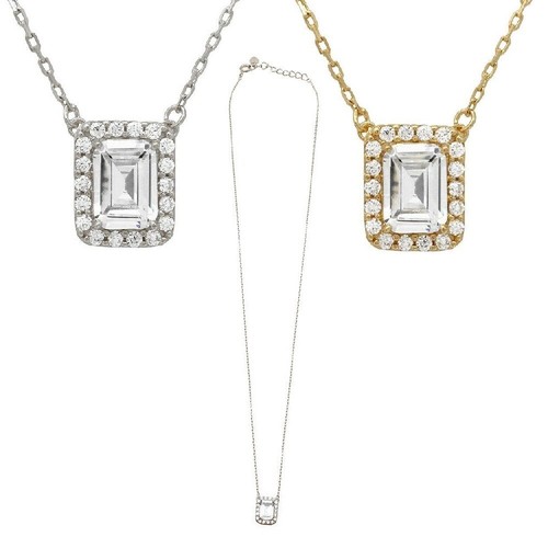 Collier argent sterling - en,