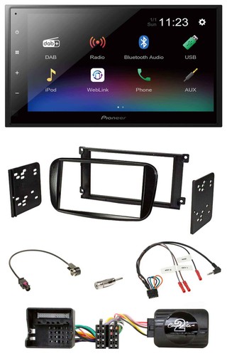 Pioneer usb bluetooth dab 2din - usb,