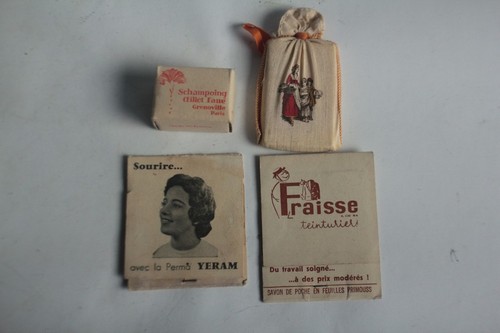 Lot savons poche feuilles - savons, de