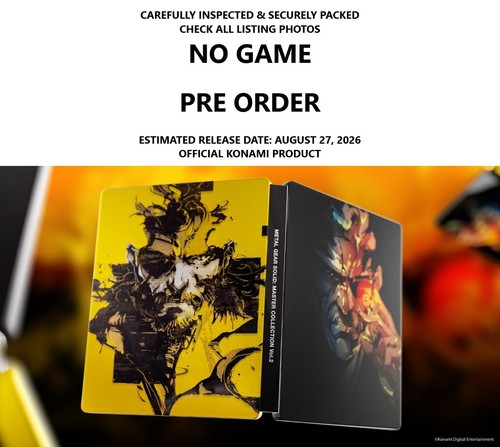 Steelbook metal gear - metal,