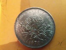 5 Francs 1972 SEMEUSE Nickel 