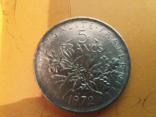 Francs 1972 semeuse - francs,