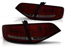 2X BARRE DE LED FEUX ARRIÈRE POUR AUDI A4 B8 (8K) BERLINE AN 08-11 ROUGE/FUMÉE