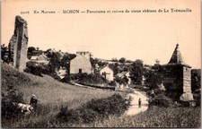 *67878 cpa 71 Uchon -  vieux château de la Trémouille