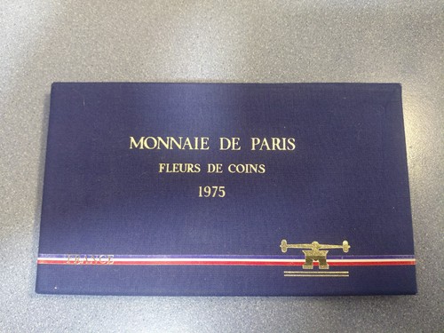 Coffret fdc 1975 monnaie - -,