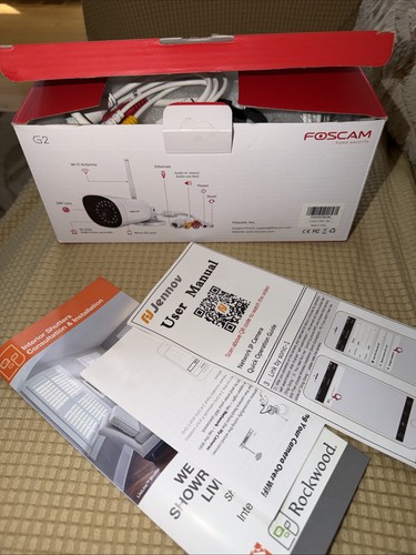 Foscam outdoor security camera - security,