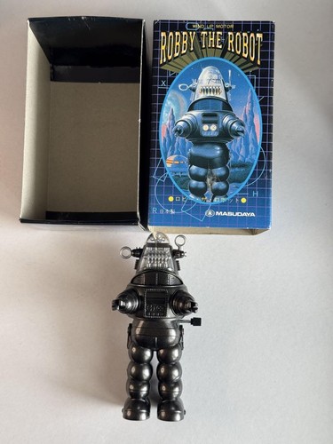 Masudaya vintage tin toy - tin, robot