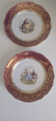 Lot assiettes anciennes - lot, d'assiettes