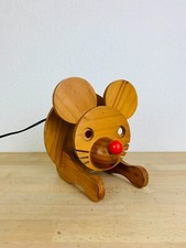 Lampe souris en pin années