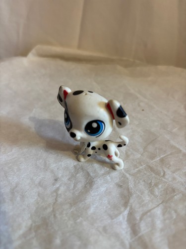 Lps petshop chien dalmatien - petshop,