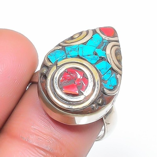 Bague réglable pierre