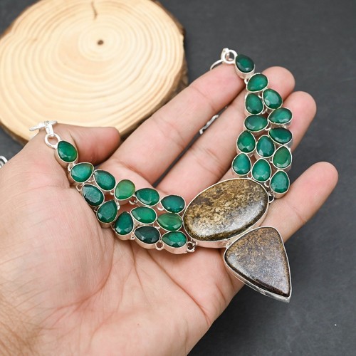 Collier bijoux argent - en,