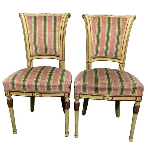 Paire chaises de style - ,