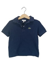 Lacoste Polo Enfant Bleu Laine