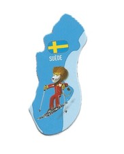 MAGNET CARTE EUROPE. BROSSARD