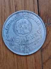 jeton publicitaire calendrier