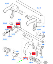FORD RANGER T6 MK1 Fourche